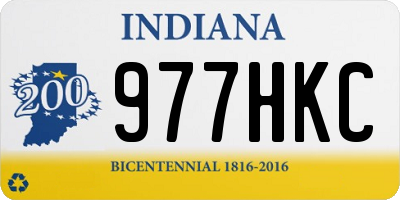 IN license plate 977HKC