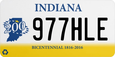 IN license plate 977HLE