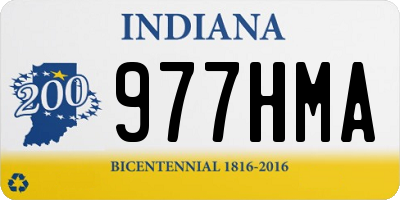 IN license plate 977HMA