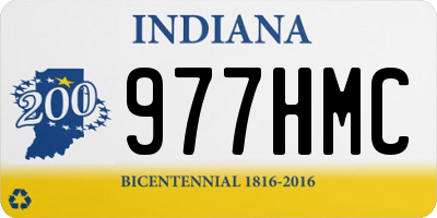 IN license plate 977HMC