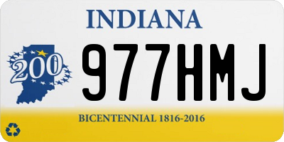 IN license plate 977HMJ