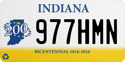 IN license plate 977HMN