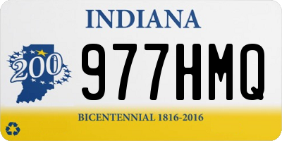 IN license plate 977HMQ