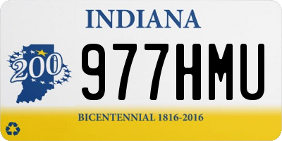 IN license plate 977HMU