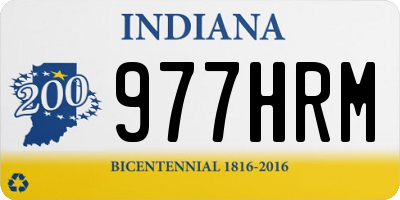 IN license plate 977HRM