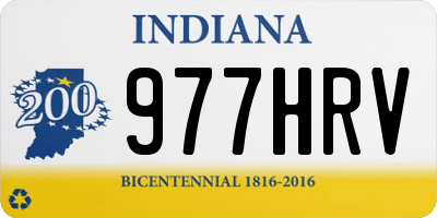IN license plate 977HRV