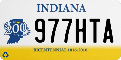 IN license plate 977HTA