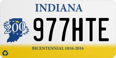 IN license plate 977HTE