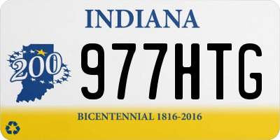 IN license plate 977HTG