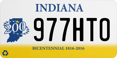 IN license plate 977HTO