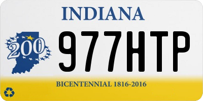IN license plate 977HTP