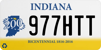IN license plate 977HTT