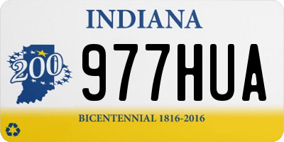 IN license plate 977HUA