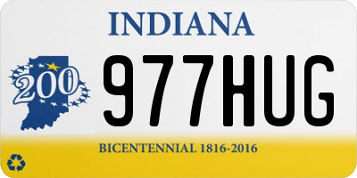 IN license plate 977HUG
