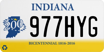 IN license plate 977HYG