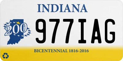IN license plate 977IAG
