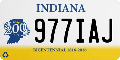 IN license plate 977IAJ