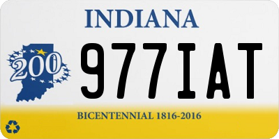 IN license plate 977IAT