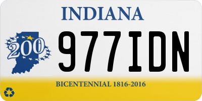IN license plate 977IDN
