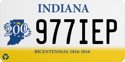 IN license plate 977IEP