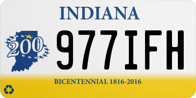 IN license plate 977IFH