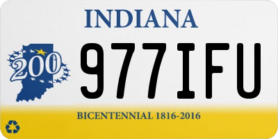 IN license plate 977IFU