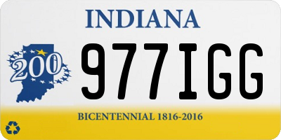 IN license plate 977IGG