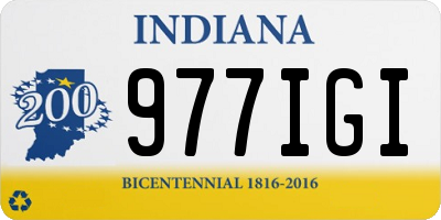 IN license plate 977IGI