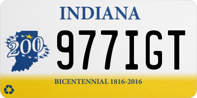 IN license plate 977IGT