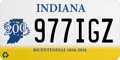 IN license plate 977IGZ