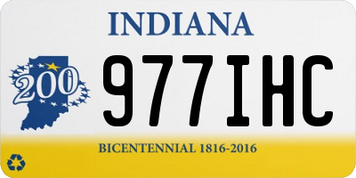 IN license plate 977IHC