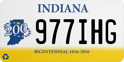 IN license plate 977IHG