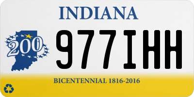 IN license plate 977IHH