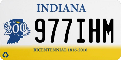 IN license plate 977IHM