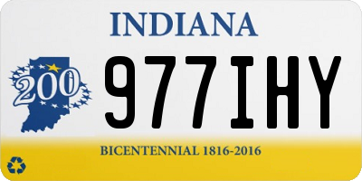 IN license plate 977IHY