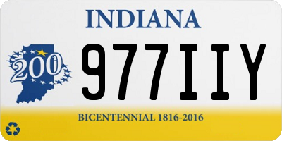 IN license plate 977IIY