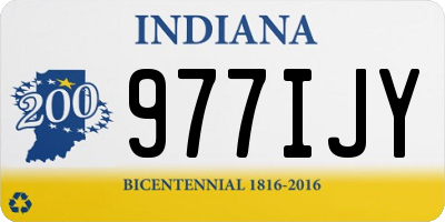 IN license plate 977IJY