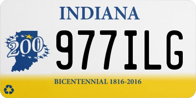 IN license plate 977ILG