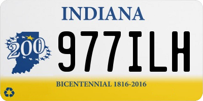 IN license plate 977ILH