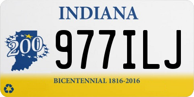 IN license plate 977ILJ