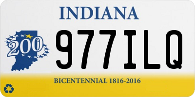 IN license plate 977ILQ