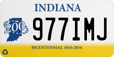 IN license plate 977IMJ
