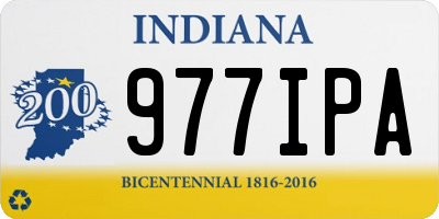 IN license plate 977IPA