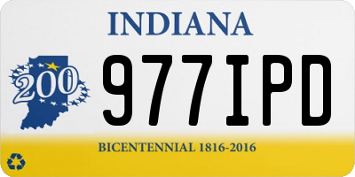 IN license plate 977IPD