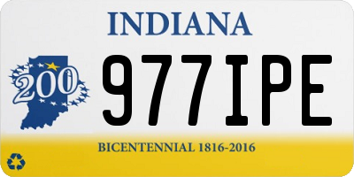 IN license plate 977IPE