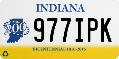 IN license plate 977IPK