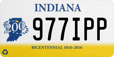 IN license plate 977IPP