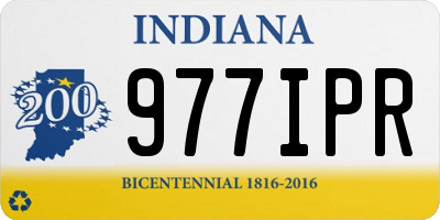 IN license plate 977IPR
