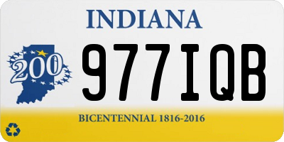 IN license plate 977IQB