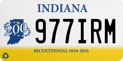 IN license plate 977IRM